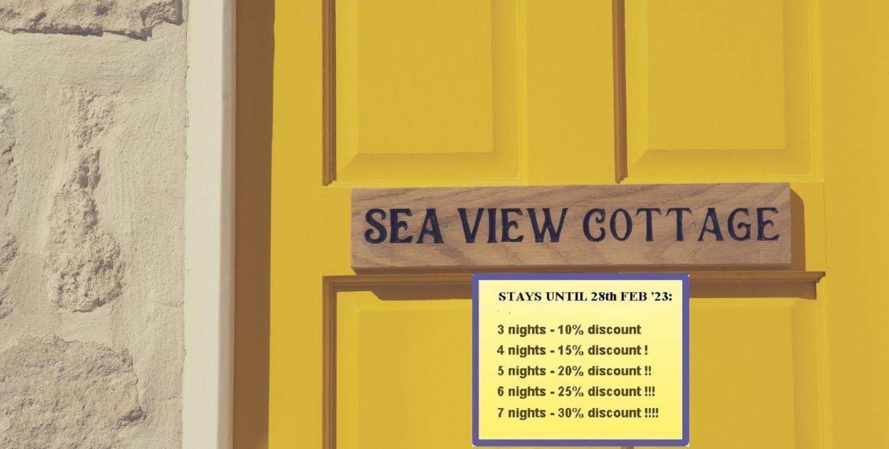 Sea View Cottage Портленд Екстер'єр фото