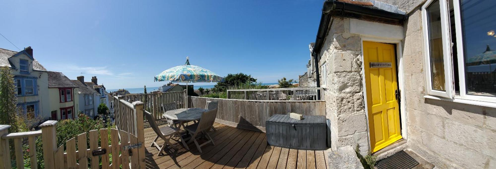 Sea View Cottage Портленд Екстер'єр фото